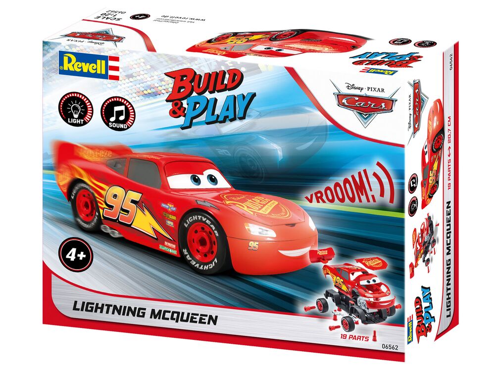 Lightning McQueen Disney-Cars Auto mit Licht&Sound