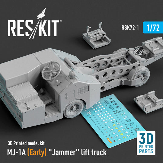 MJ-1A (Early) Jammer lift truck (3D Printed model kit)