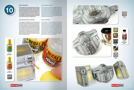 SOLUTION BOOK 05 - How to Paint Imperial Galactic Fighters (English, Castellano, Français, Deutsch)