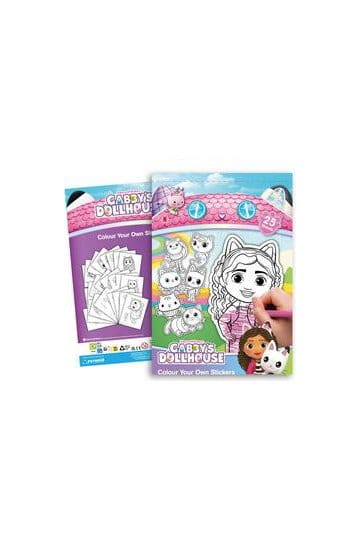 Gabby's Dollhouse Sticker Coloring Book A4 Display (20)