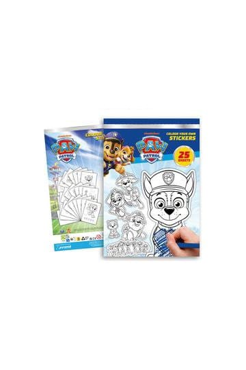 PAW Patrol Sticker Coloring Book A4 Display (20)