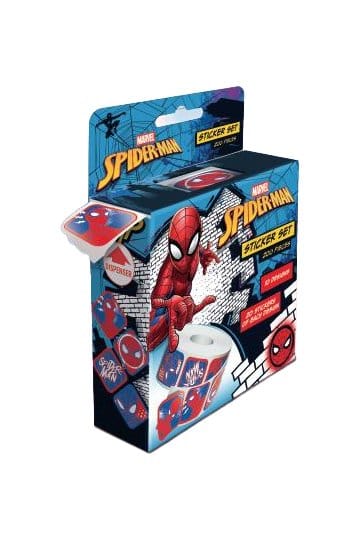 Spider-Man Sticker Set Red, White and Blue