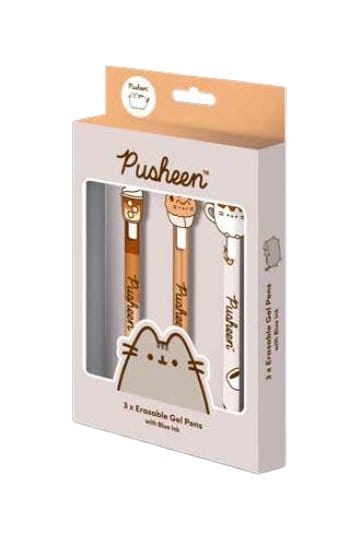Pusheen Erasable Gel Pen Barista 3-Pack