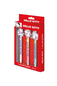 Hello Kitty Erasable Gel Pen 3-Pack