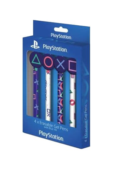 PlayStation Erasable Gel Pen Play 4-Pack