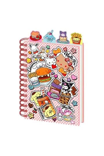Hello Kitty and Friends Project Notebook A5 American Diner Version Display (10)