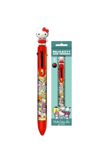Hello Kitty and Friends Multi Colour Pen American Diner Version Display (24)