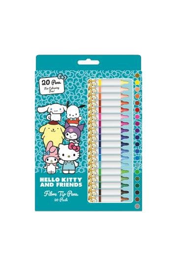 Hello Kitty and Friends Fibre-Pen Set American Diner Version