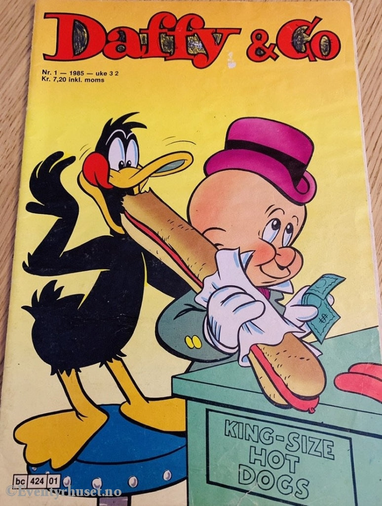 Daffy & Co. 1985/01. Tegneserieblad