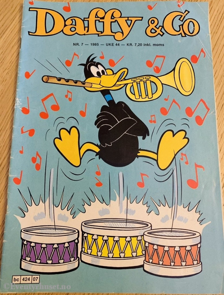 Daffy & Co. 1985/07. Tegneserieblad