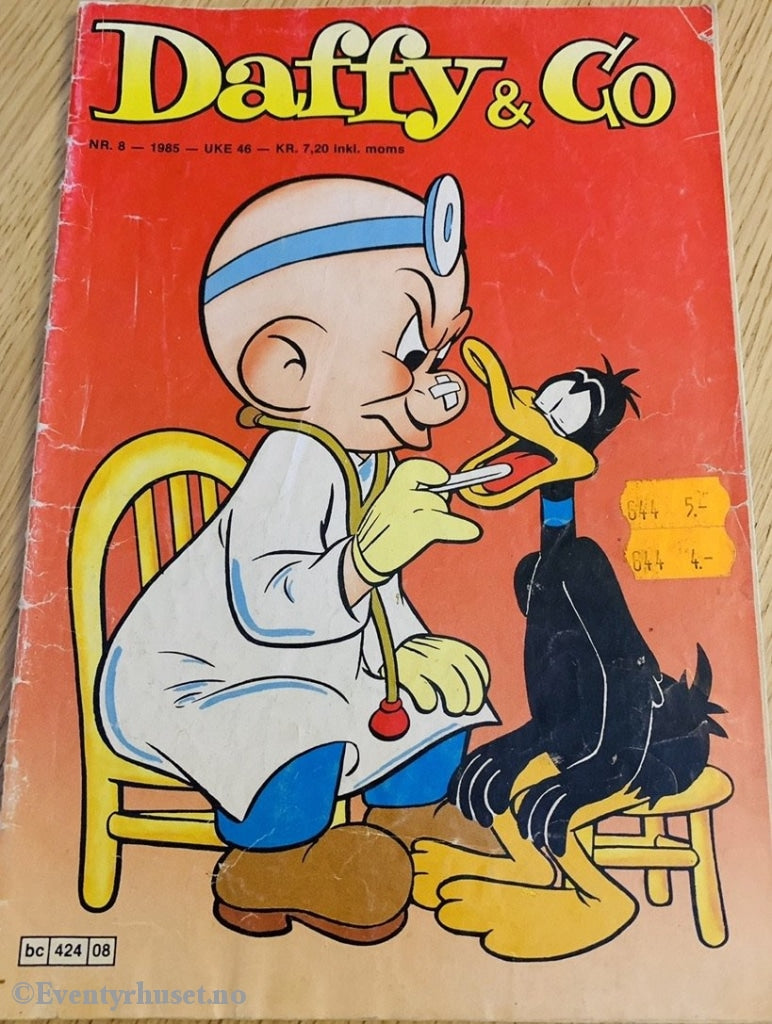 Daffy & Co. 1985/08. Tegneserieblad