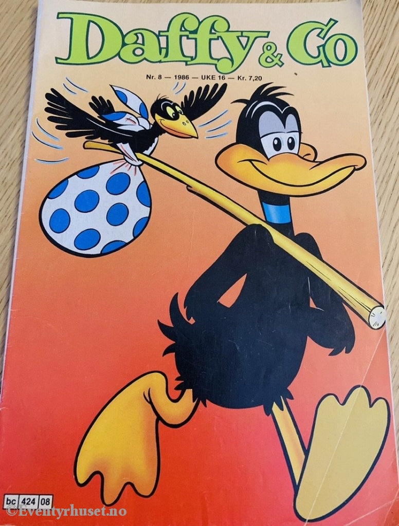 Daffy & Co. 1986/08. Tegneserieblad