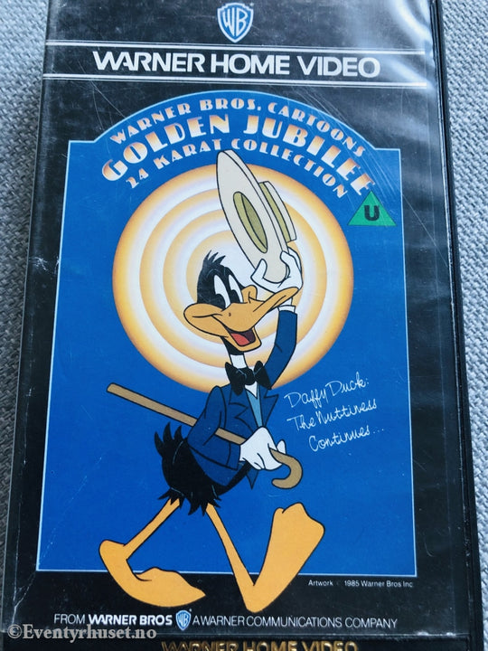 Daffy Duck. Gulljubileum / Golden Jubilee. 1985. Vhs Big Box.