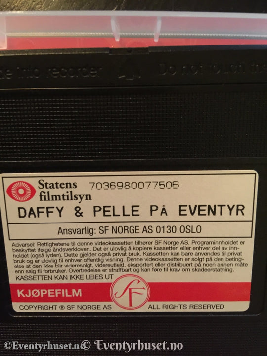 Daffy Og Pelle På Nye Eventyr. 1950-65. Vhs. Vhs