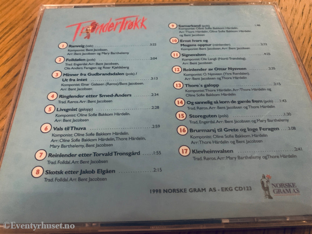 Dalakopa – Trøndertrøkk, 1992. CD.
