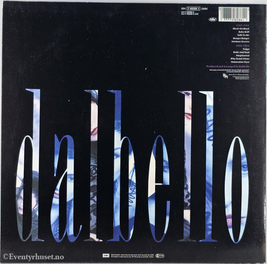 Dalbello. 1987. She. LP.