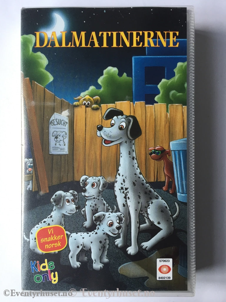 Dalmatinerne. Vhs. Vhs