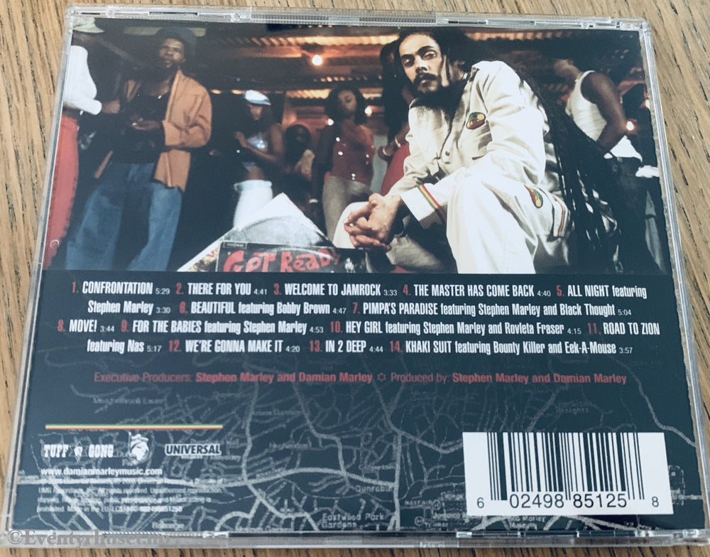 Damian "Jr. Gong" Marley. Welcome to Jamrock. 2005. Musikk-CD.