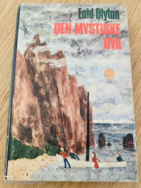 Damms Mysterieserie: Enid Blyton. 1972. Den Mystiske Øya. Fortelling