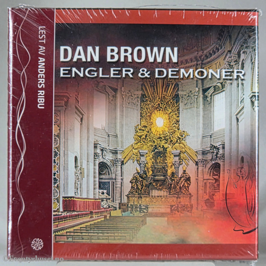 Dan Brown (2004). Engler & demoner. Lydbok på CD. Ny i plast!