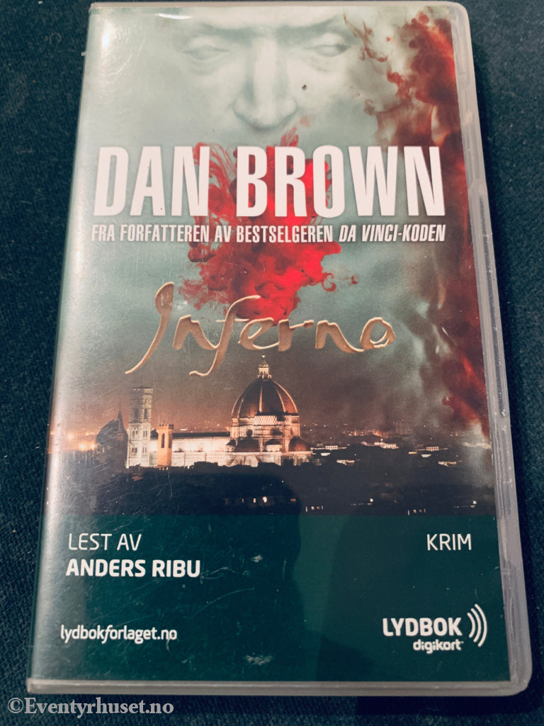 Dan Brown. Inferno. Lydbok På Digikort.