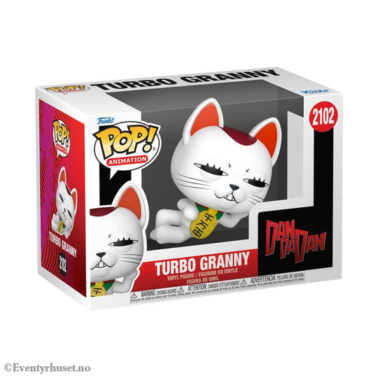 Dandadan POP! Vinyl Animation Figure TurboGrannyCat 9 cm Manga & Anime