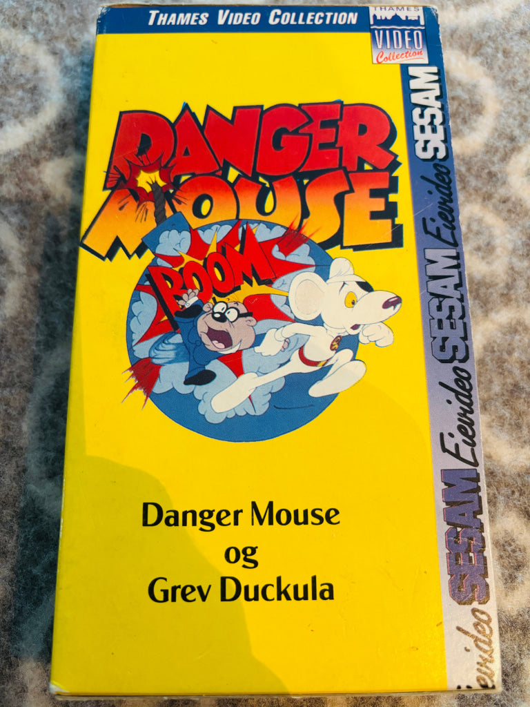 Danger Mouse 2. Danger Mouse og Grev Duckula. VHS. VHS