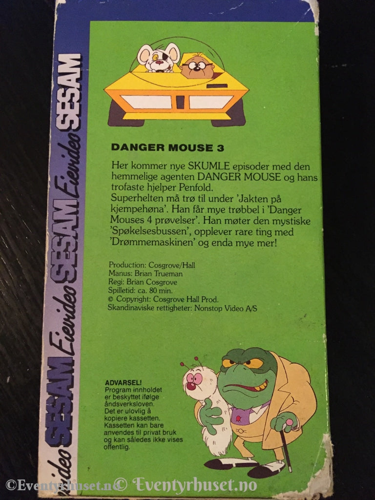 Danger Mouse 3. Vhs. Vhs