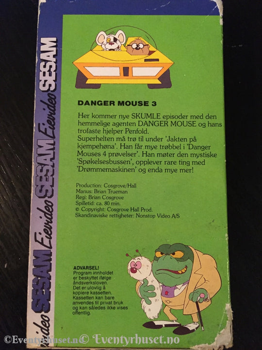 Danger Mouse 3. Vhs. Vhs