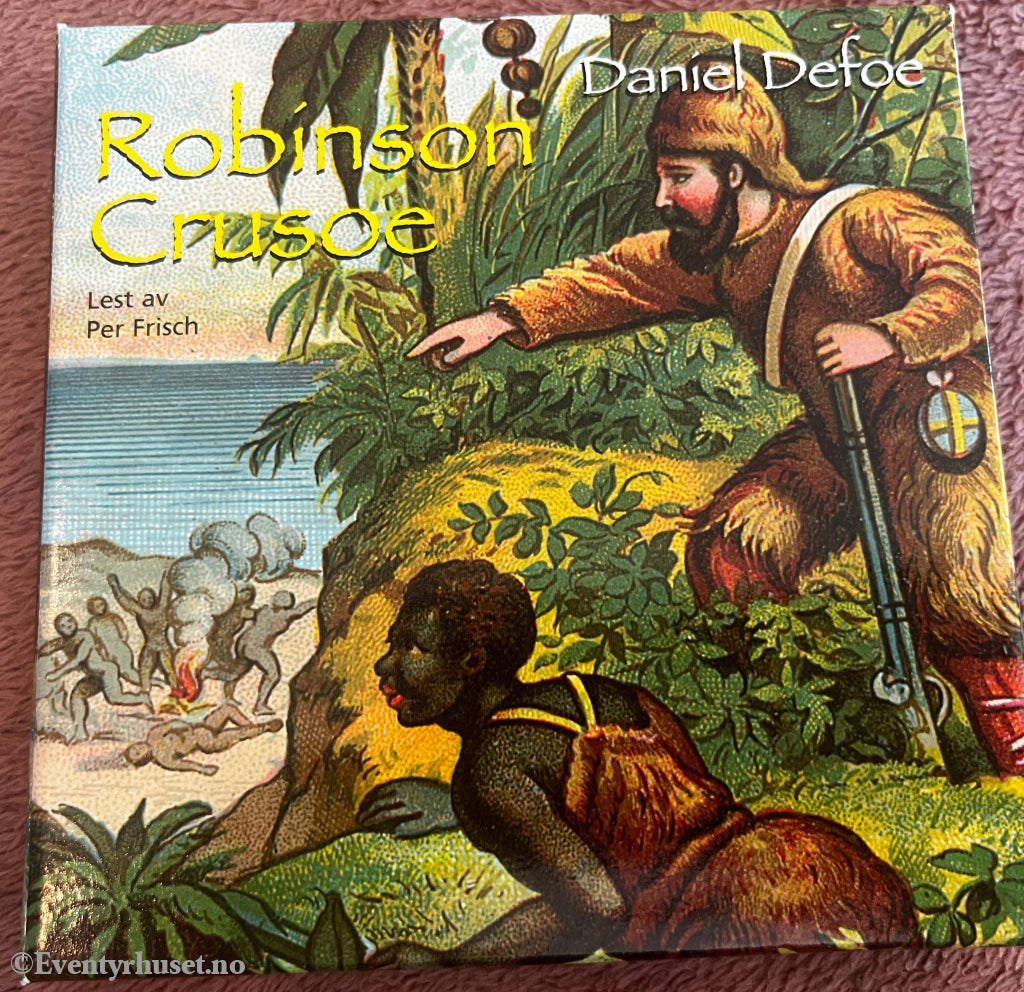 Daniel Defoe. 2003. Robinson Crusoe. Lydbok på CD.