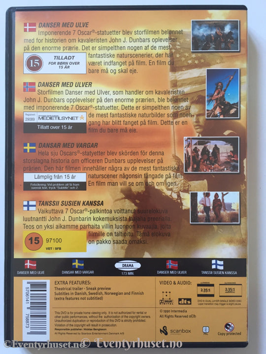Danser Med Ulver. Dvd. Dvd