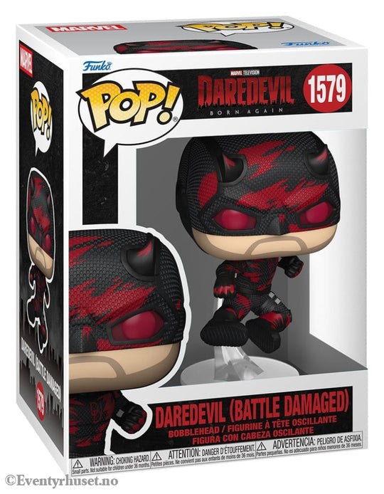 Daredevil: Born Again POP! Marvel Vinyl Figure Daredevil (Battle Damaged) 9 cm Collectibles
