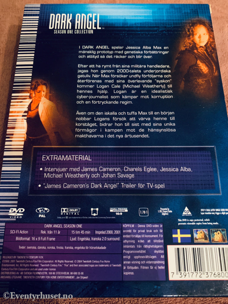 Dark Angel: Season One Collection (2000). DVD samleboks.