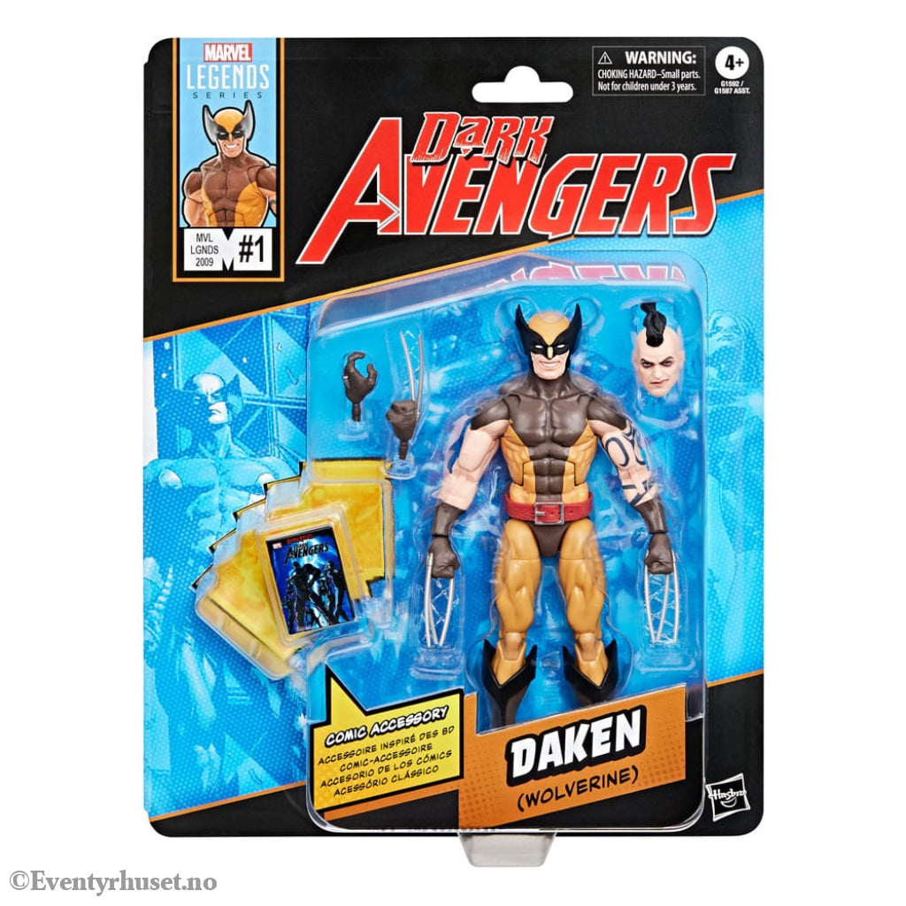 Dark Avengers Marvel Legends Action Figure Daken (Wolverine) 15 cm Toys