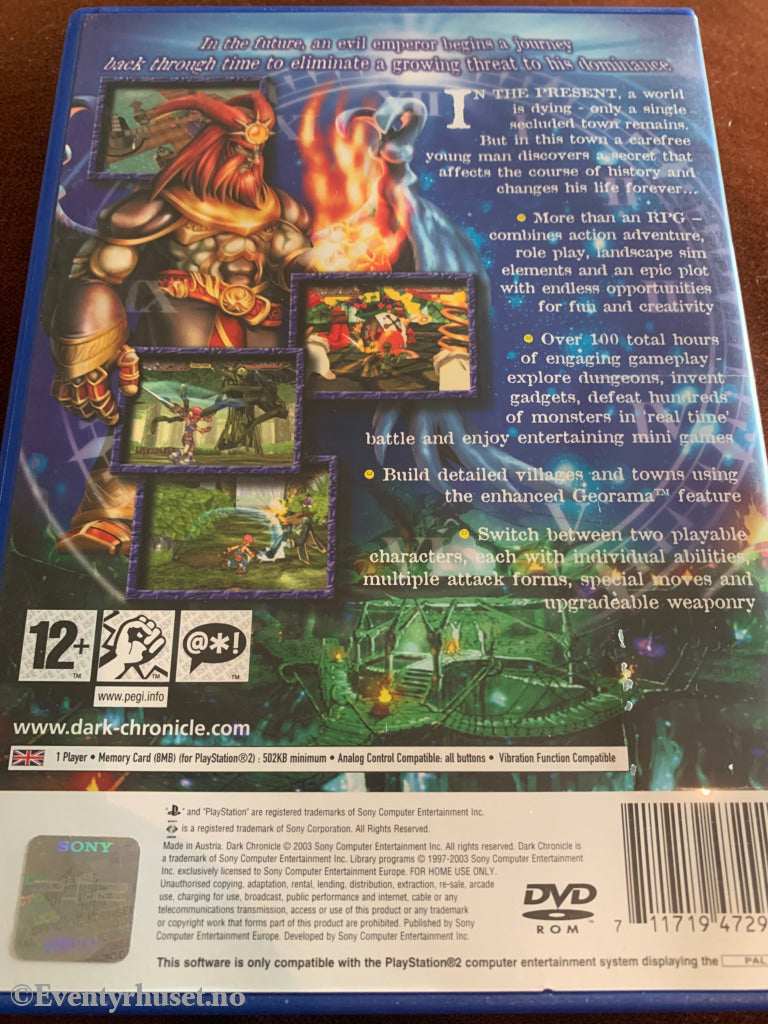 Dark Chronicle . PS2