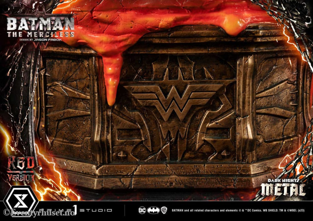 Dark Nights: Death Metal Statue 1/3 The Mericless Red Version 111 cm Collectibles