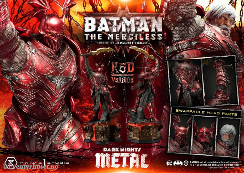 Dark Nights: Death Metal Statue 1/3 The Mericless Red Version 111 cm Collectibles