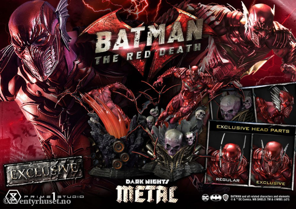 Dark Nights: Metal Statues 1/3 The Red Death & The Red Death Exclusive 75 cm Assortment (3) Collectibles