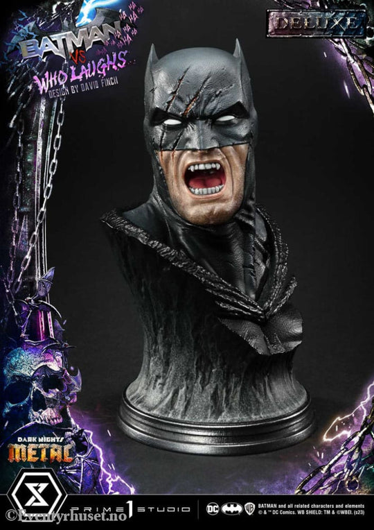 Dark Nights: Metal Ultimate Premium Masterline Series Statue 1/4 Batman VS Batman Who Laughs Deluxe Bonus Version 67 cm