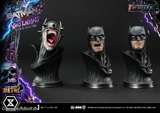 Dark Nights: Metal Ultimate Premium Masterline Series Statue 1/4 Batman VS Batman Who Laughs Deluxe Bonus Version 67 cm