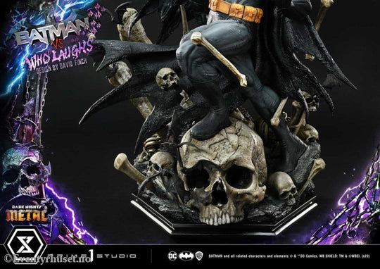 Dark Nights: Metal Ultimate Premium Masterline Series Statue 1/4 Batman VS Batman Who Laughs Deluxe Bonus Version 67 cm