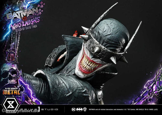 Dark Nights: Metal Ultimate Premium Masterline Series Statue 1/4 Batman VS Batman Who Laughs Deluxe Bonus Version 67 cm