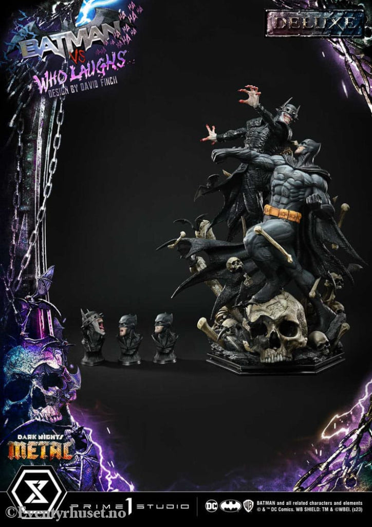 Dark Nights: Metal Ultimate Premium Masterline Series Statue 1/4 Batman VS Batman Who Laughs Deluxe Bonus Version 67 cm