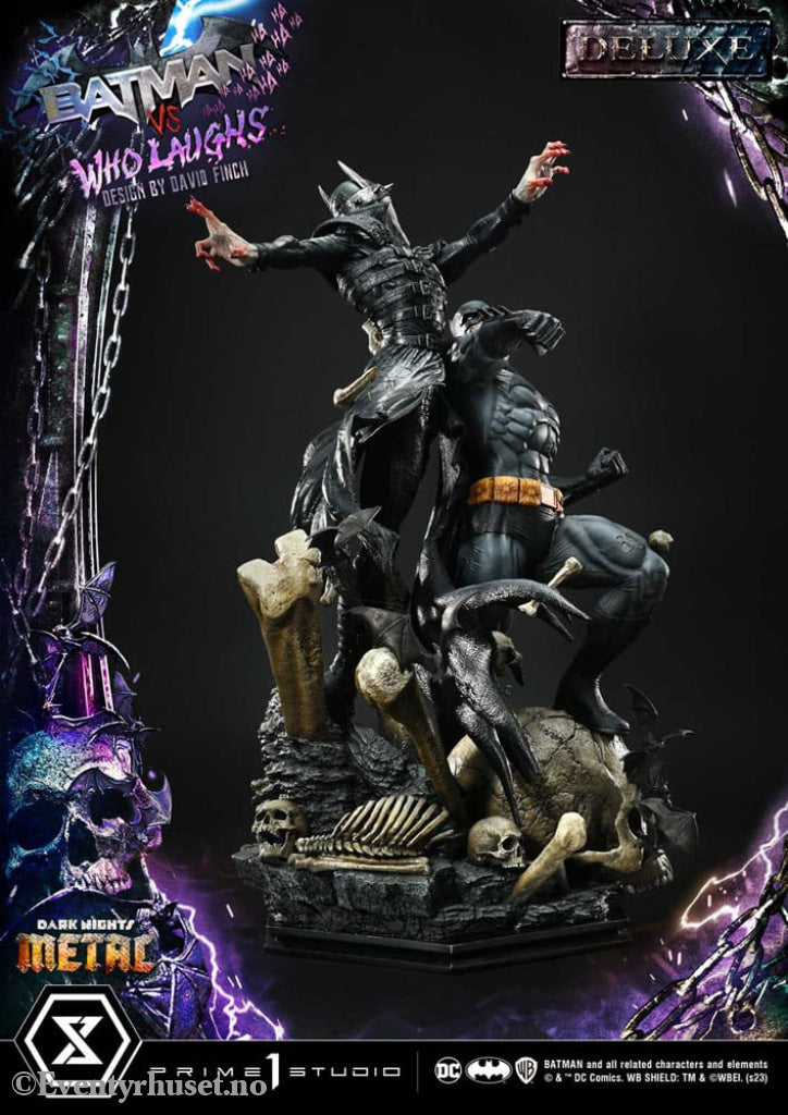 Dark Nights: Metal Ultimate Premium Masterline Series Statue 1/4 Batman VS Batman Who Laughs Deluxe Bonus Version 67 cm