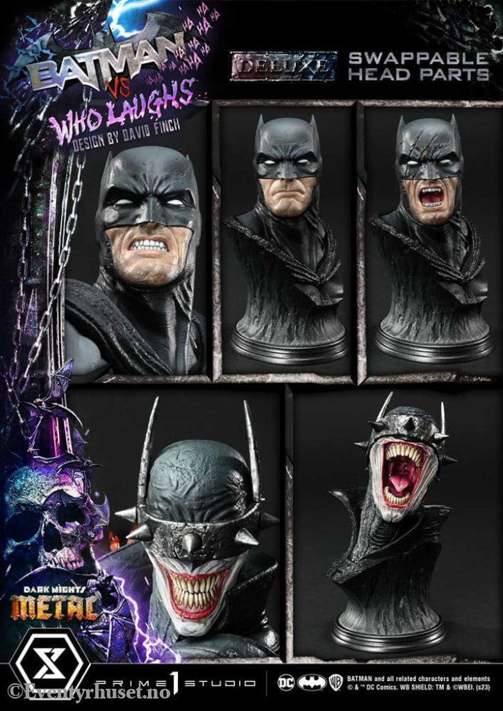 Dark Nights: Metal Ultimate Premium Masterline Series Statue 1/4 Batman VS Batman Who Laughs Deluxe Bonus Version 67 cm