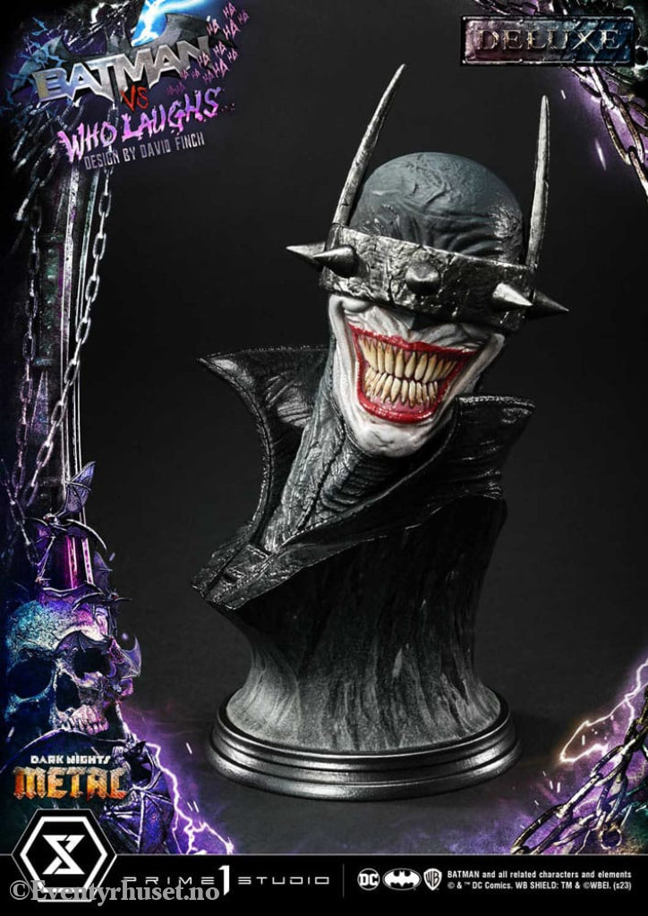 Dark Nights: Metal Ultimate Premium Masterline Series Statue 1/4 Batman VS Batman Who Laughs Deluxe Bonus Version 67 cm