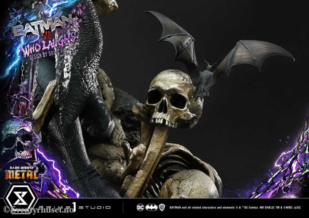 Dark Nights: Metal Ultimate Premium Masterline Series Statue 1/4 Batman VS Batman Who Laughs Deluxe Bonus Version 67 cm