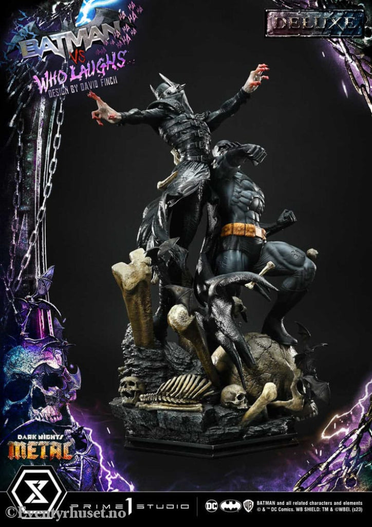 Dark Nights: Metal Ultimate Premium Masterline Series Statue 1/4 Batman VS Batman Who Laughs Deluxe Bonus Version 67 cm