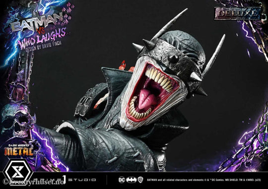 Dark Nights: Metal Ultimate Premium Masterline Series Statue 1/4 Batman VS Batman Who Laughs Deluxe Bonus Version 67 cm