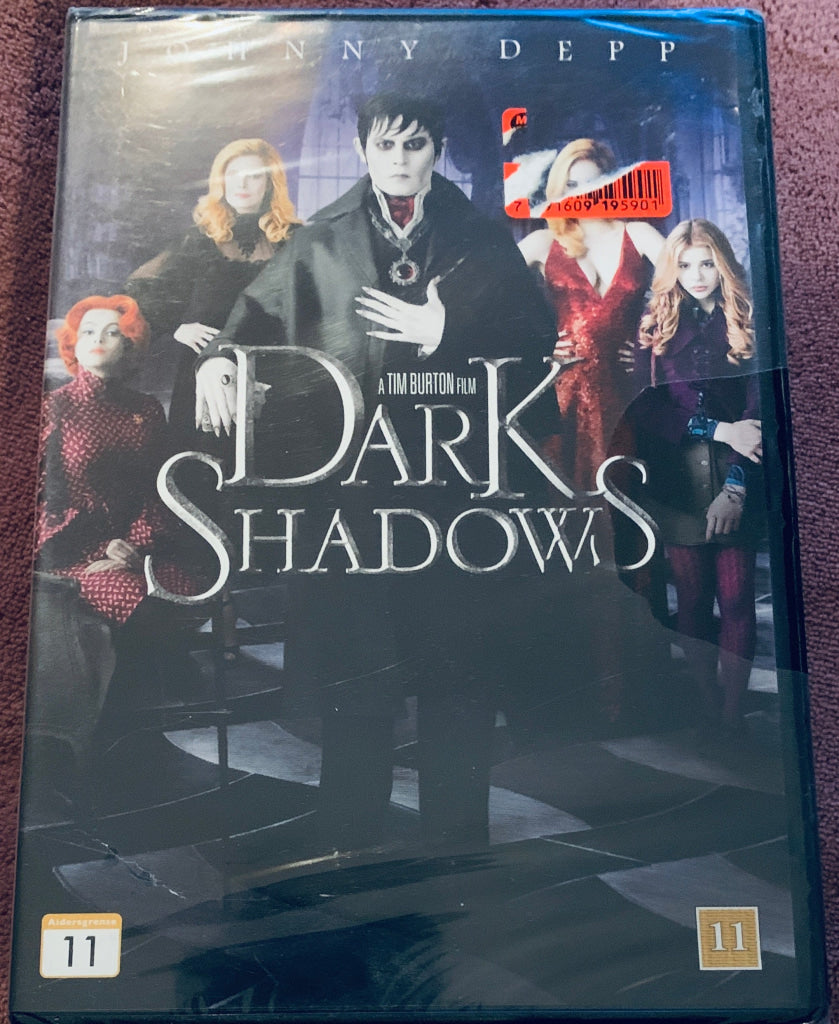Dark Shadows. DVD. Ny i plast!